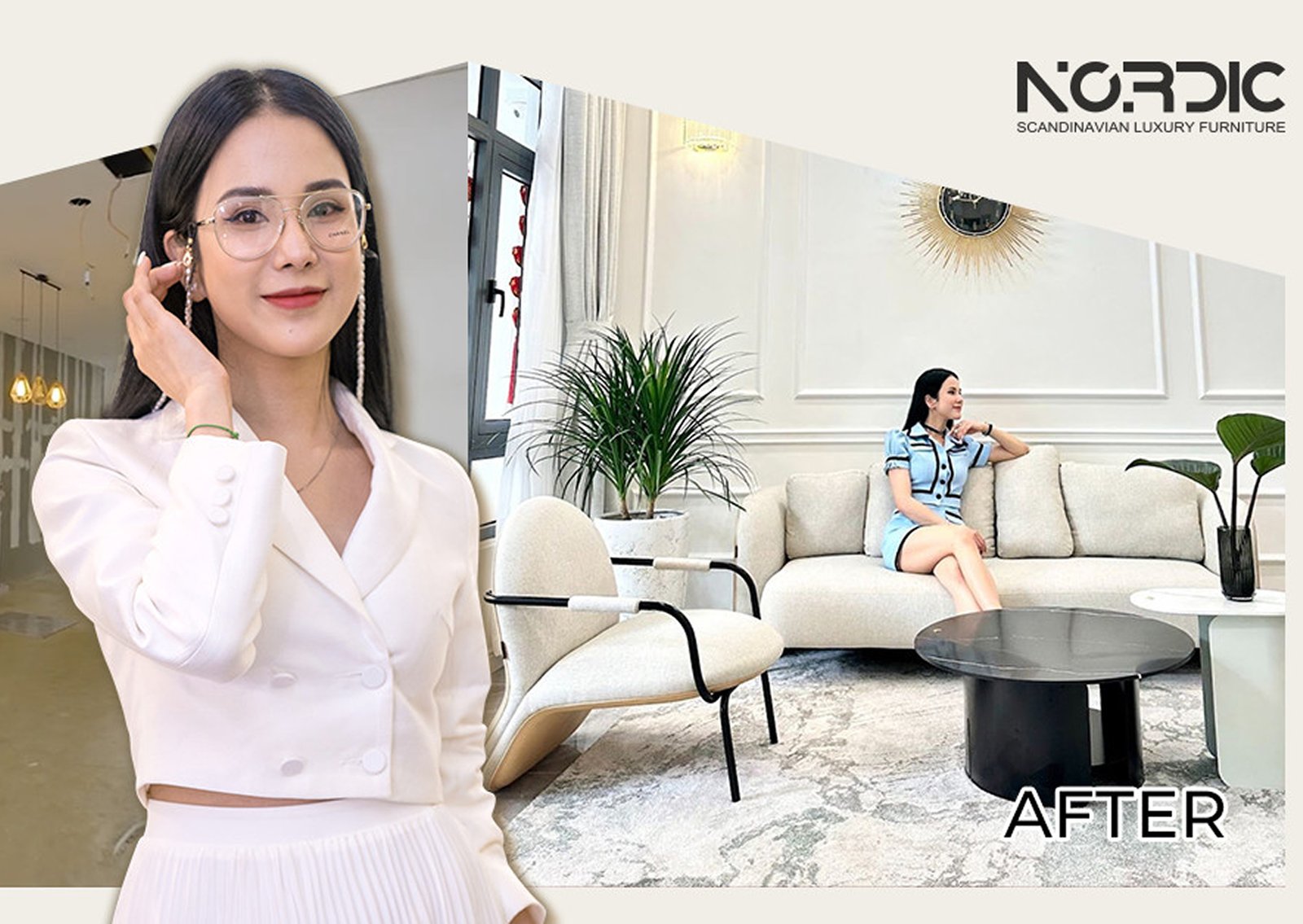 Diệp Lâm Anh cải tạo tổ ấm mới