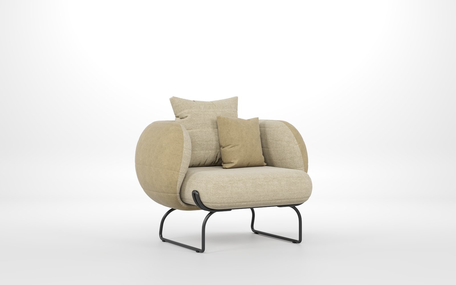 Birdy Armchair – Ghế thư giãn phong cách Bắc Âu, chất liệu cao cấp