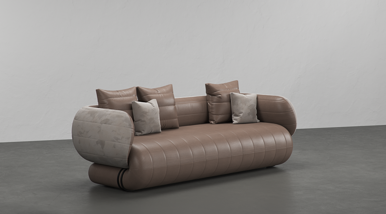 Shell I Sofa – Sofa chữ I phong cách Bắc Âu, chất liệu cao cấp