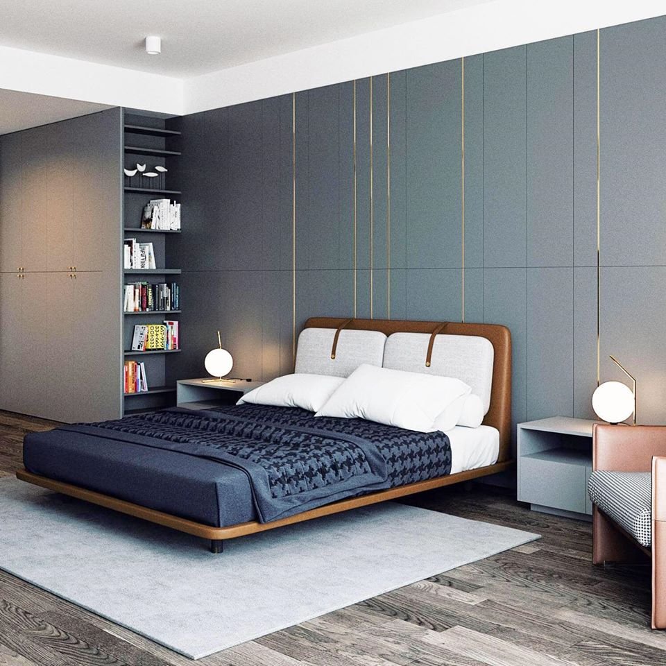 Hana Bed – Giường ngủ phong cách Bắc Âu, chất liệu nhập khẩu cao cấp