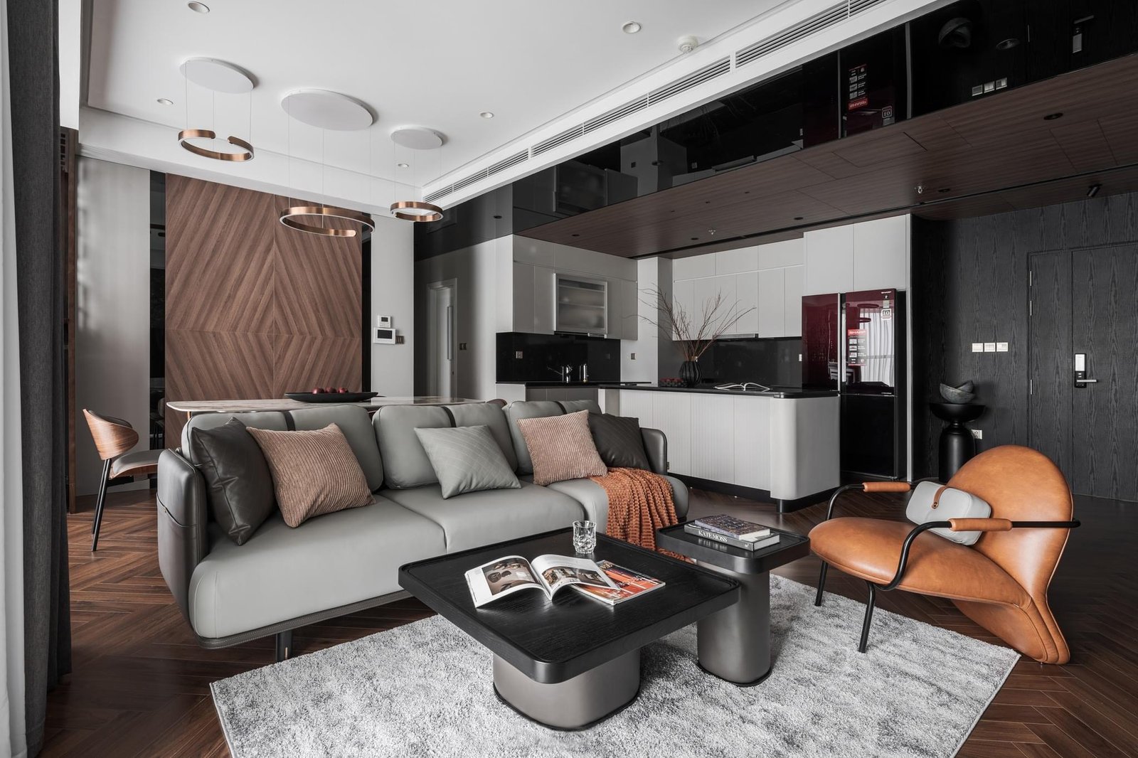 Semina Three Seats Sofa – Sofa chữ I phong cách Bắc Âu, chất liệu cao cấp