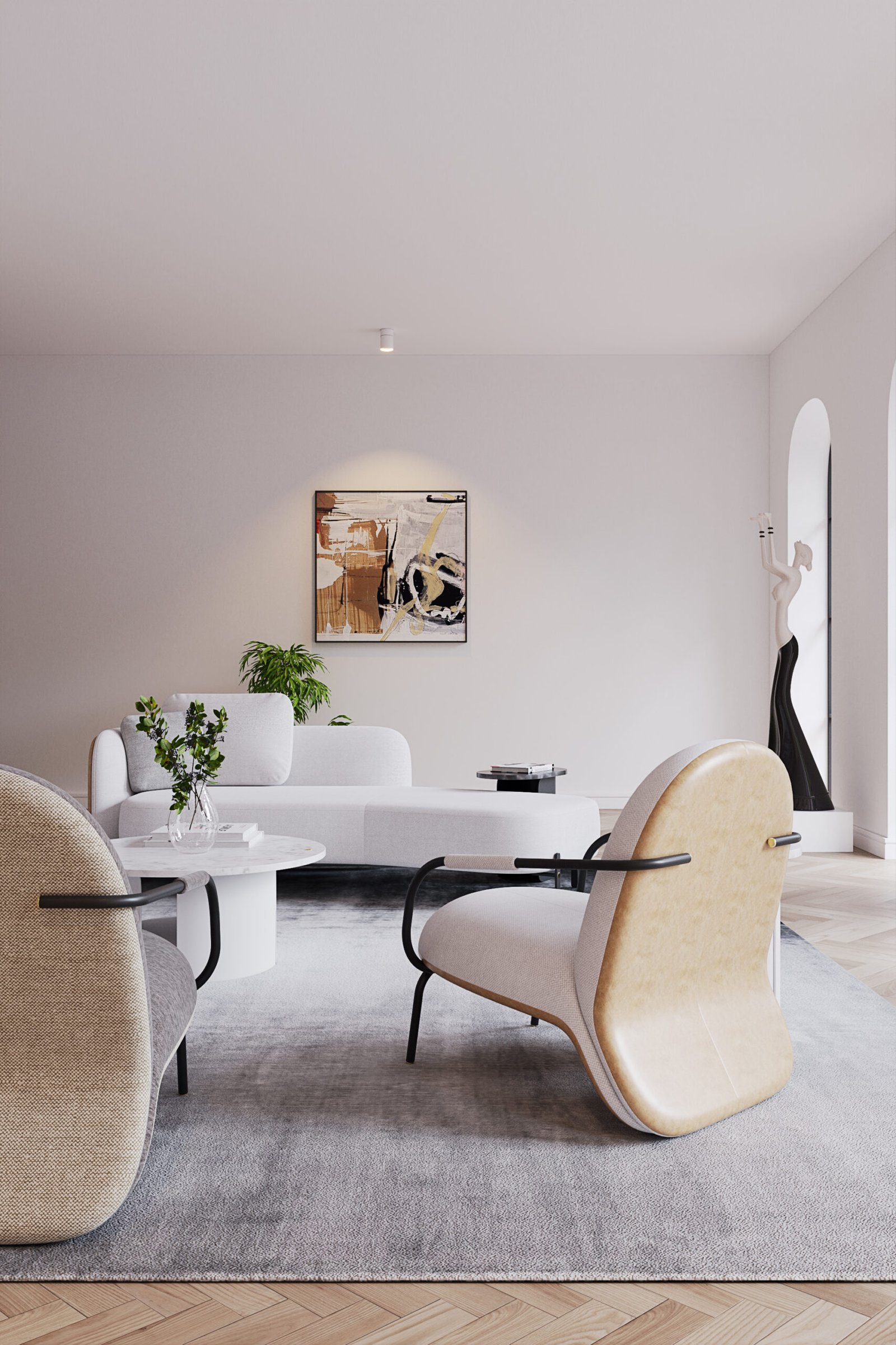 Darling Armchair – Ghế thư giãn phong cách Bắc Âu, chất liệu cao cấp