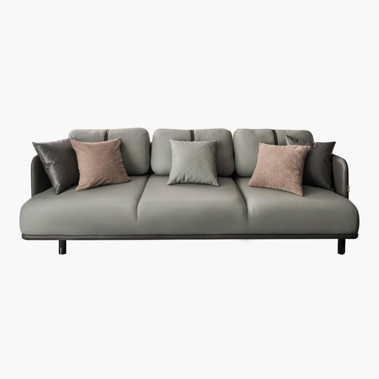 Semina Three Seats Sofa - Sofa chữ I phong cách Bắc Âu, chất liệu cao cấp