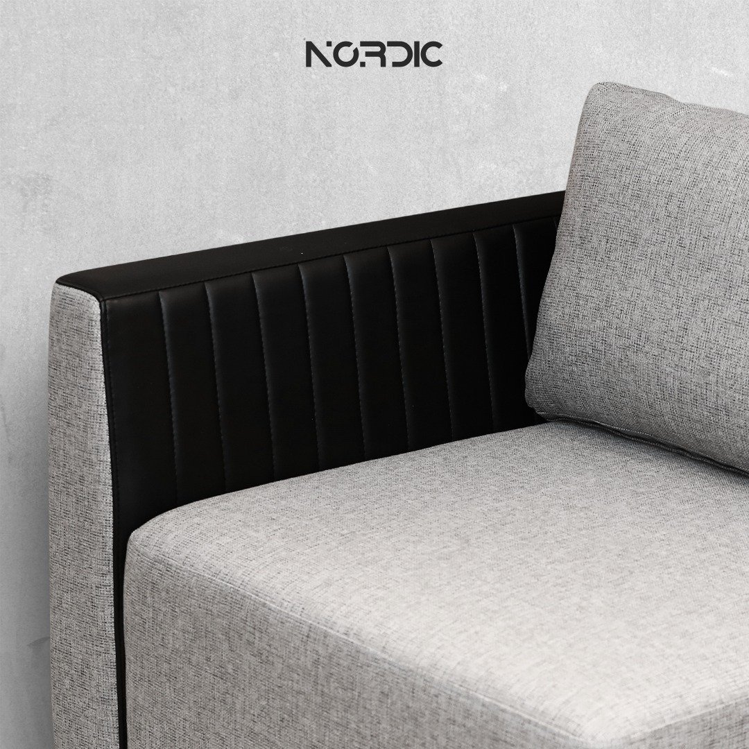 Aesir 3 Seats Sofa – Sofa chữ I phong cách Bắc Âu, chất liệu cao cấp