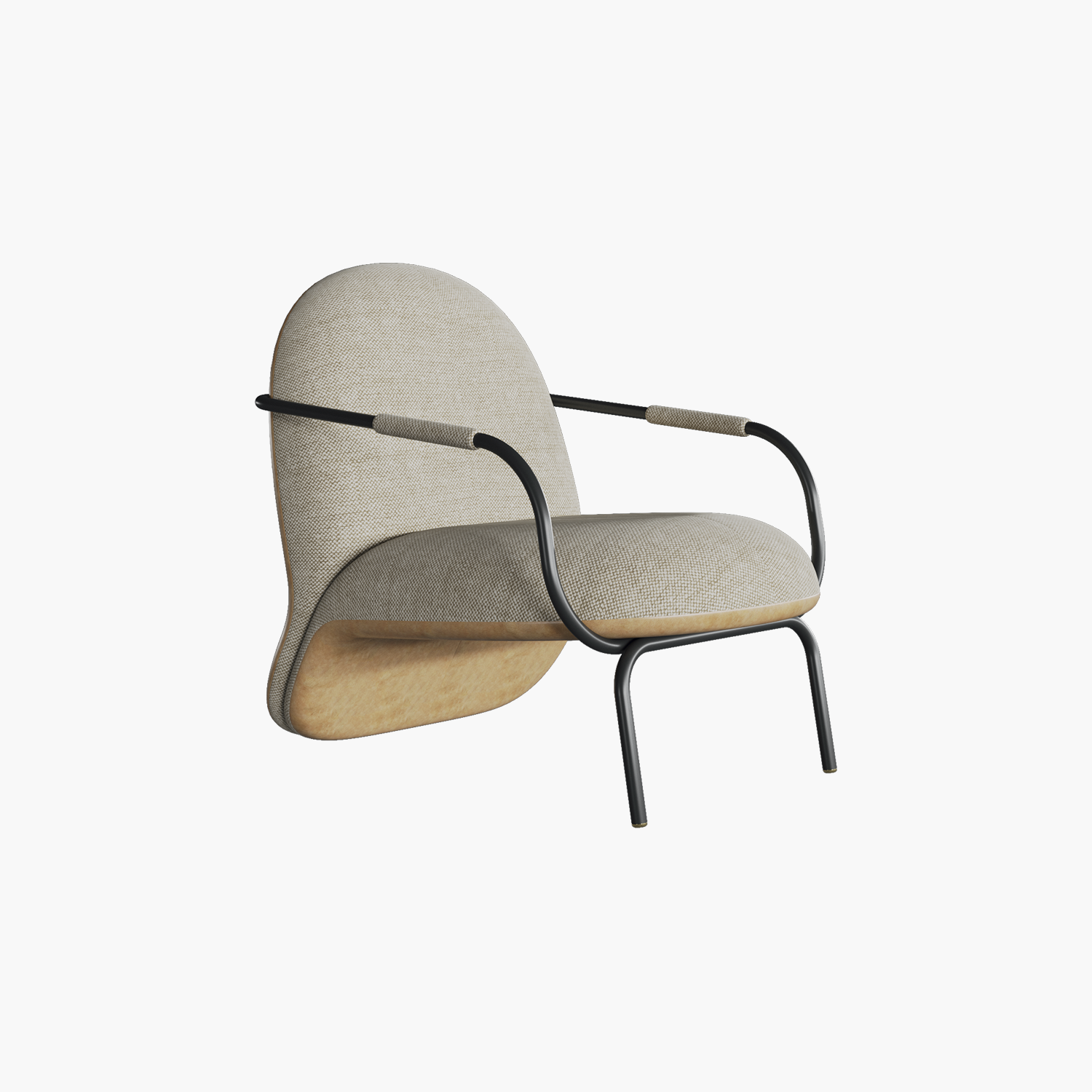 Darling Armchair - Ghế thư giãn phong cách Bắc Âu, chất liệu cao cấp