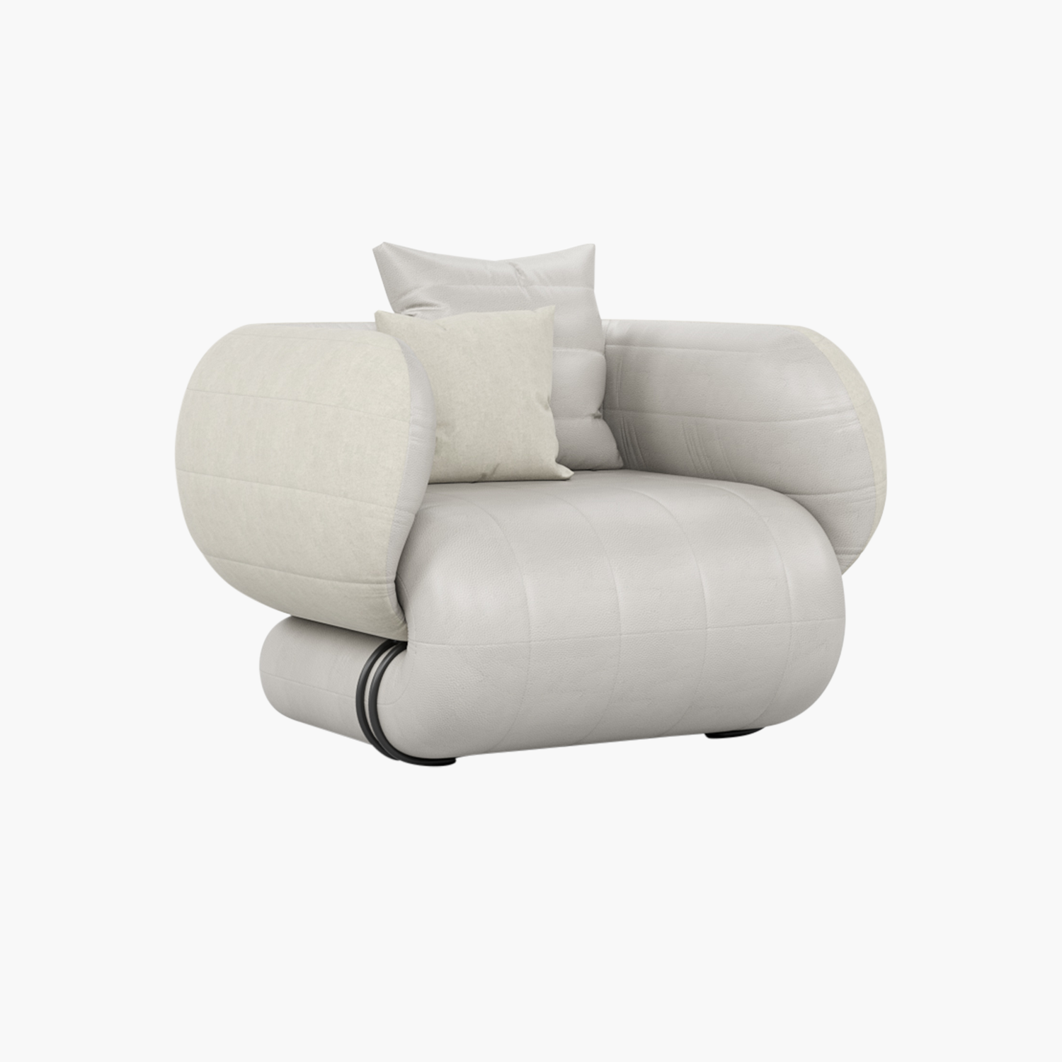 Shell Single Sofa – Sofa đơn phong cách Bắc Âu, chất liệu nhập khẩu