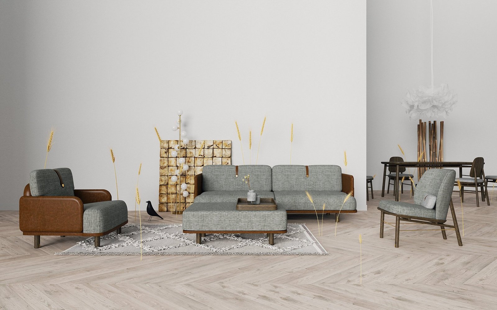 Clara Coffee Table – Bàn trà Bắc Âu, phù hợp với nhiều không gian