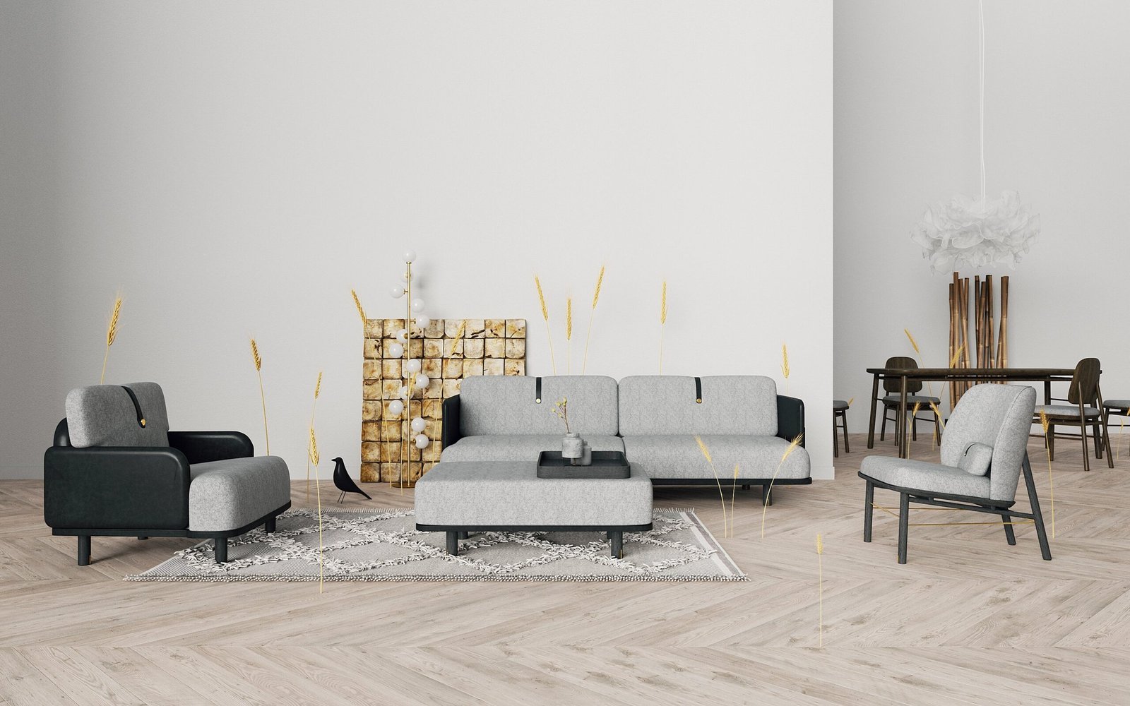 Clara Coffee Table – Bàn trà Bắc Âu, phù hợp với nhiều không gian