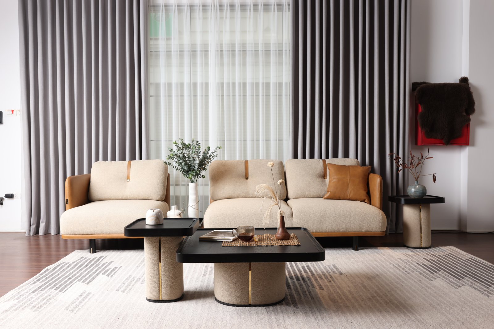 Hami I Sofa – Sofa chữ I phong cách Bắc Âu, chất liệu cao cấp