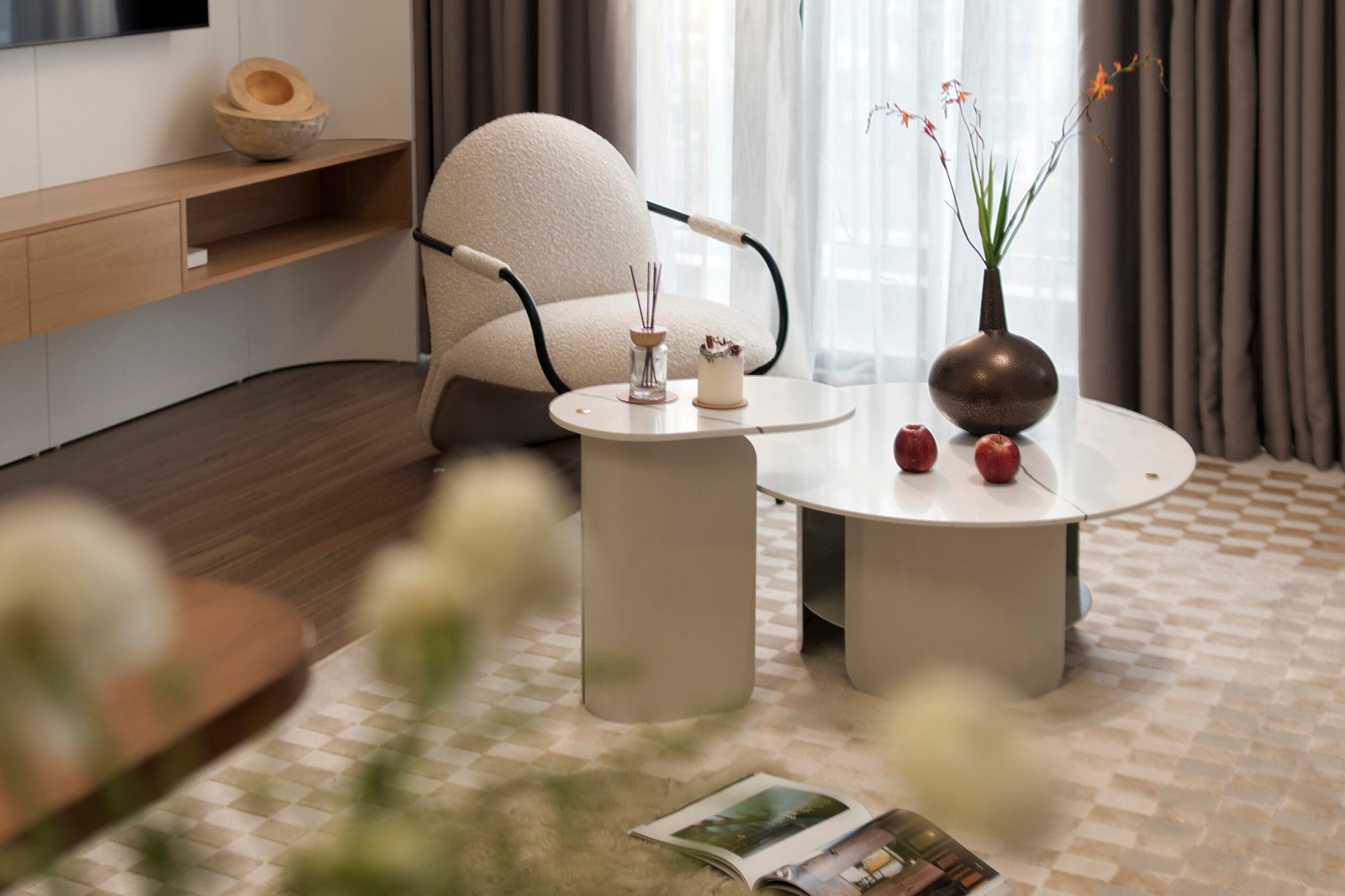 Pige Side Coffee Table – Bàn trà Bắc Âu, phù hợp với nhiều không gian