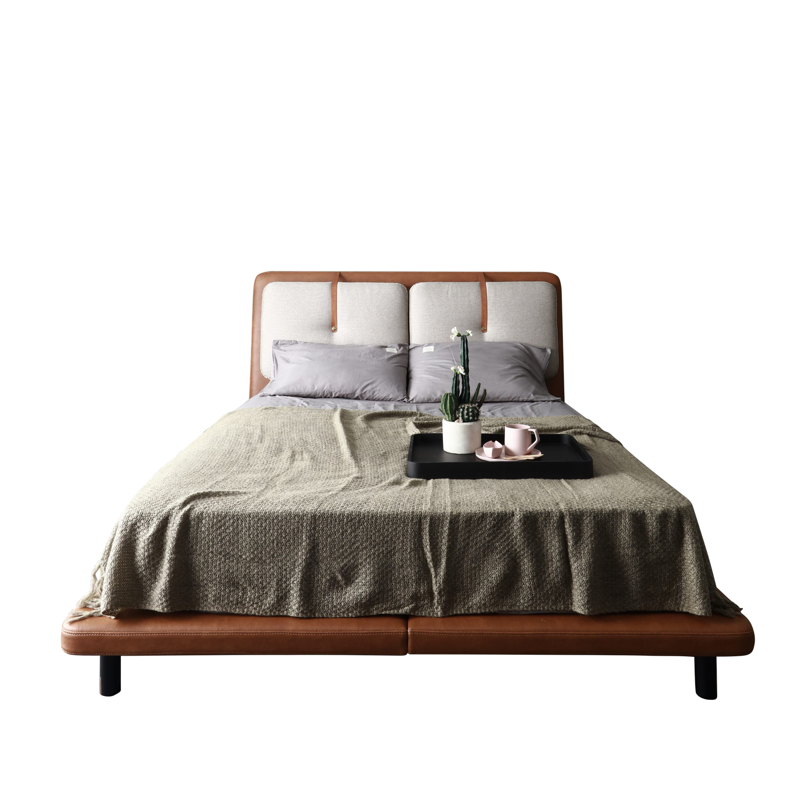 Hana Bed - Giường ngủ phong cách Bắc Âu, chất liệu nhập khẩu cao cấp