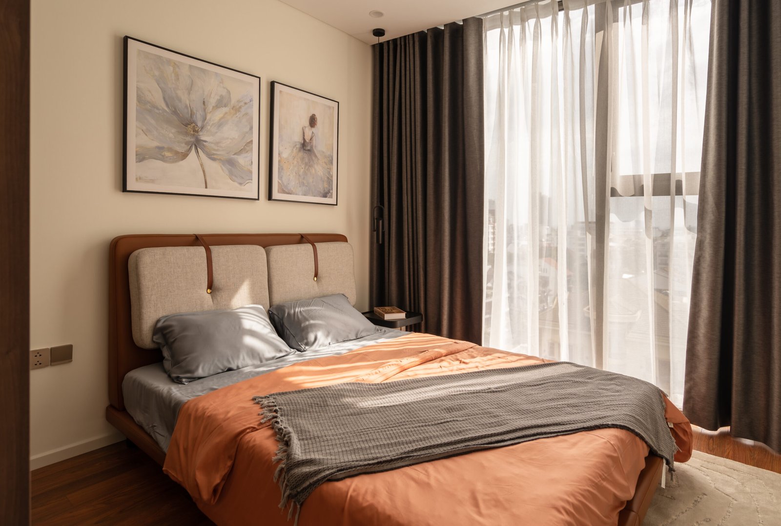 Hana Bed – Giường ngủ phong cách Bắc Âu, chất liệu nhập khẩu cao cấp