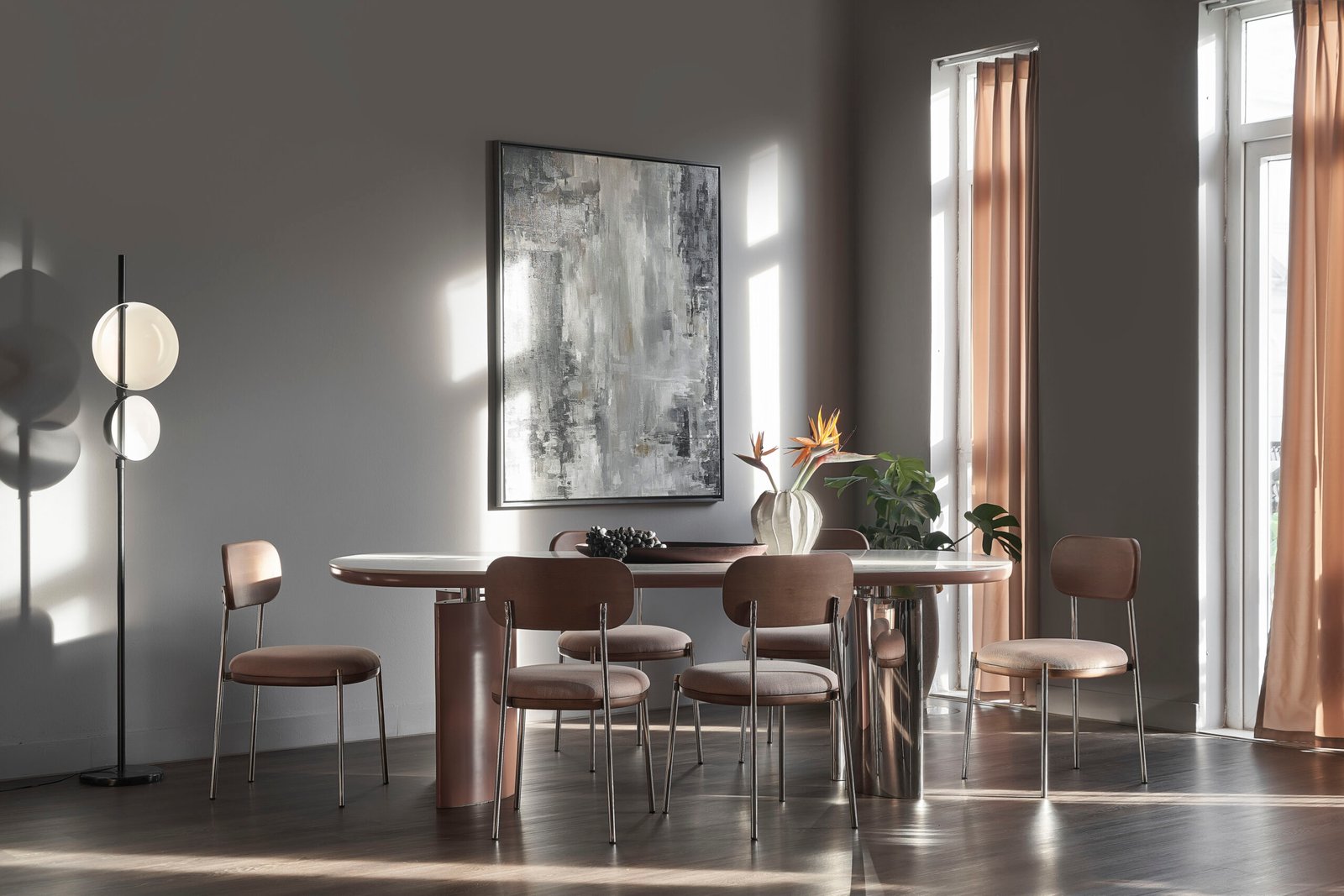 Diff Dining Table - Bàn ăn Bắc Âu, nhiều kích thước, chất liệu nhập khẩu