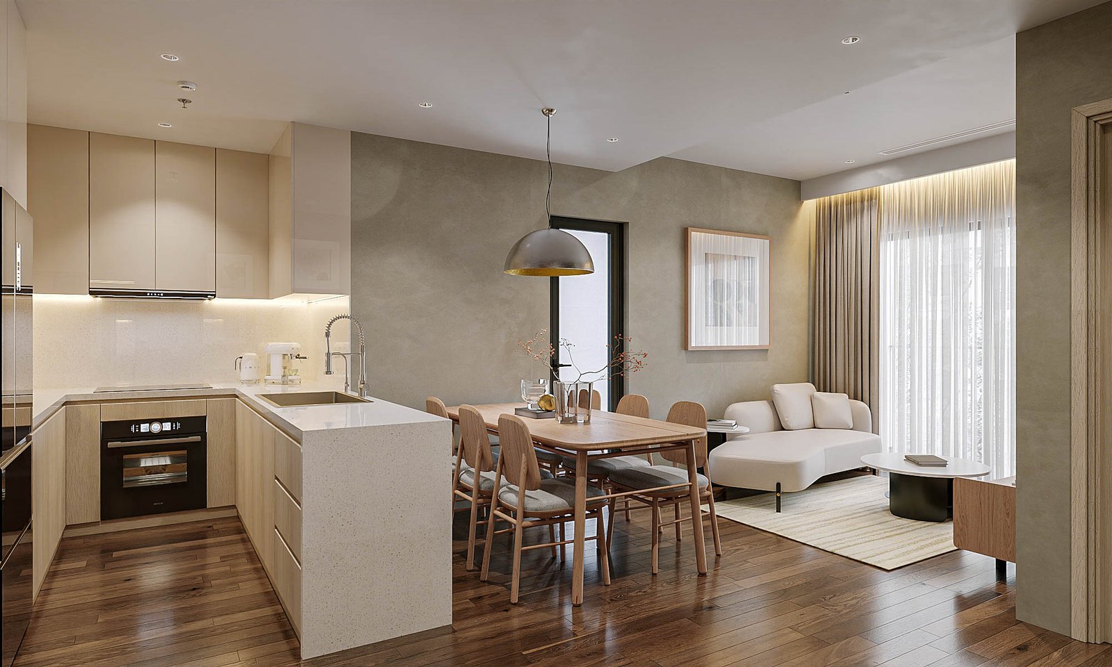 Terra Dining Chair – Ghế ăn gỗ sồi phù hợp với nhiều không gian