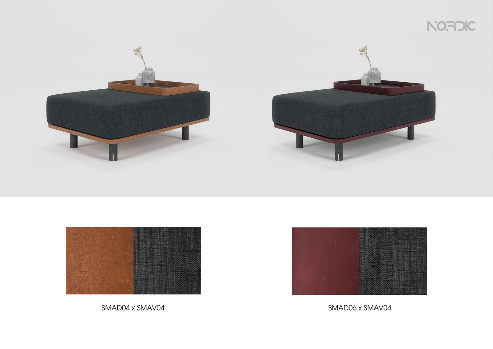 Clara Coffee Table – Bàn trà Bắc Âu, phù hợp với nhiều không gian