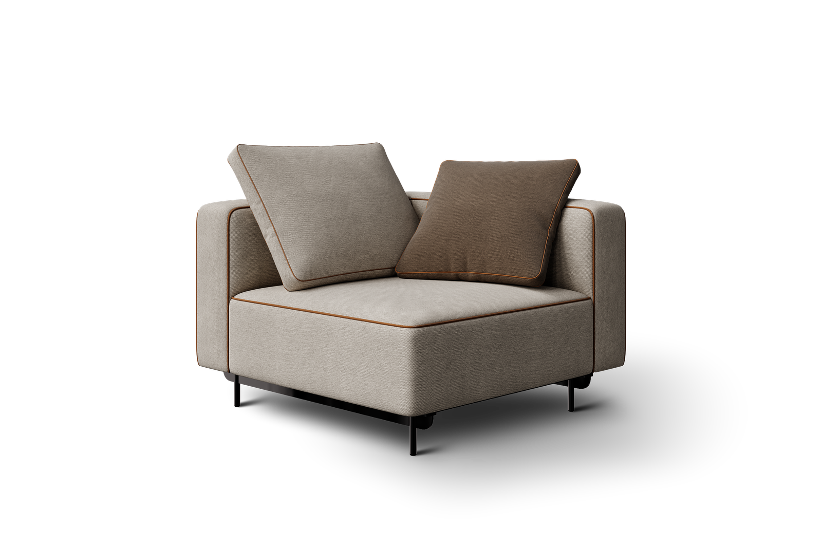 UNI Sofa Module A – Sofa module linh hoạt lắp ghép, chất liệu cao cấp