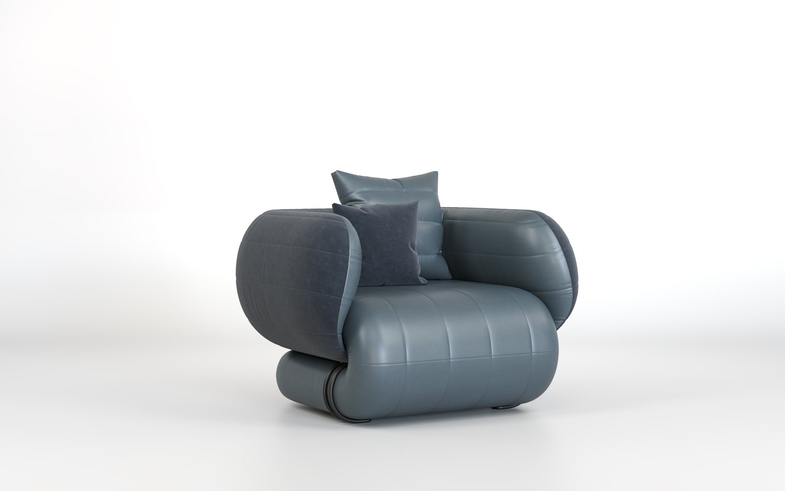 Shell Single Sofa - Sofa đơn phong cách Bắc Âu, chất liệu nhập khẩu