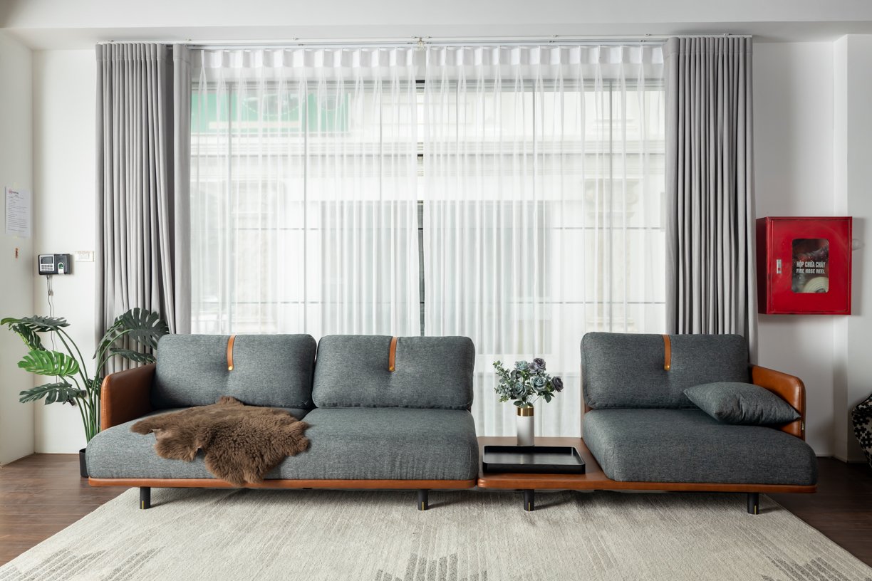 Hami I Sofa – Sofa chữ I phong cách Bắc Âu, chất liệu cao cấp