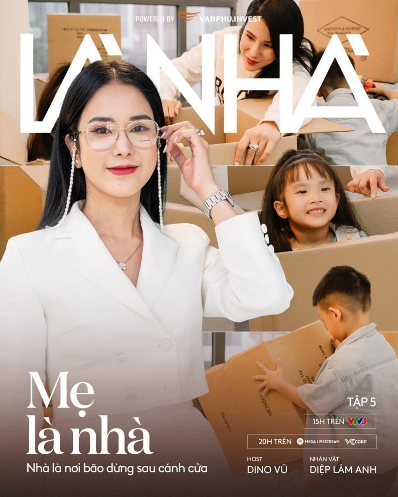 Thương hiệu nội thất cao cấp Nordic đồng hành cùng Diệp Lâm Anh cải tạo tổ ấm mới cho mẹ và 2 con