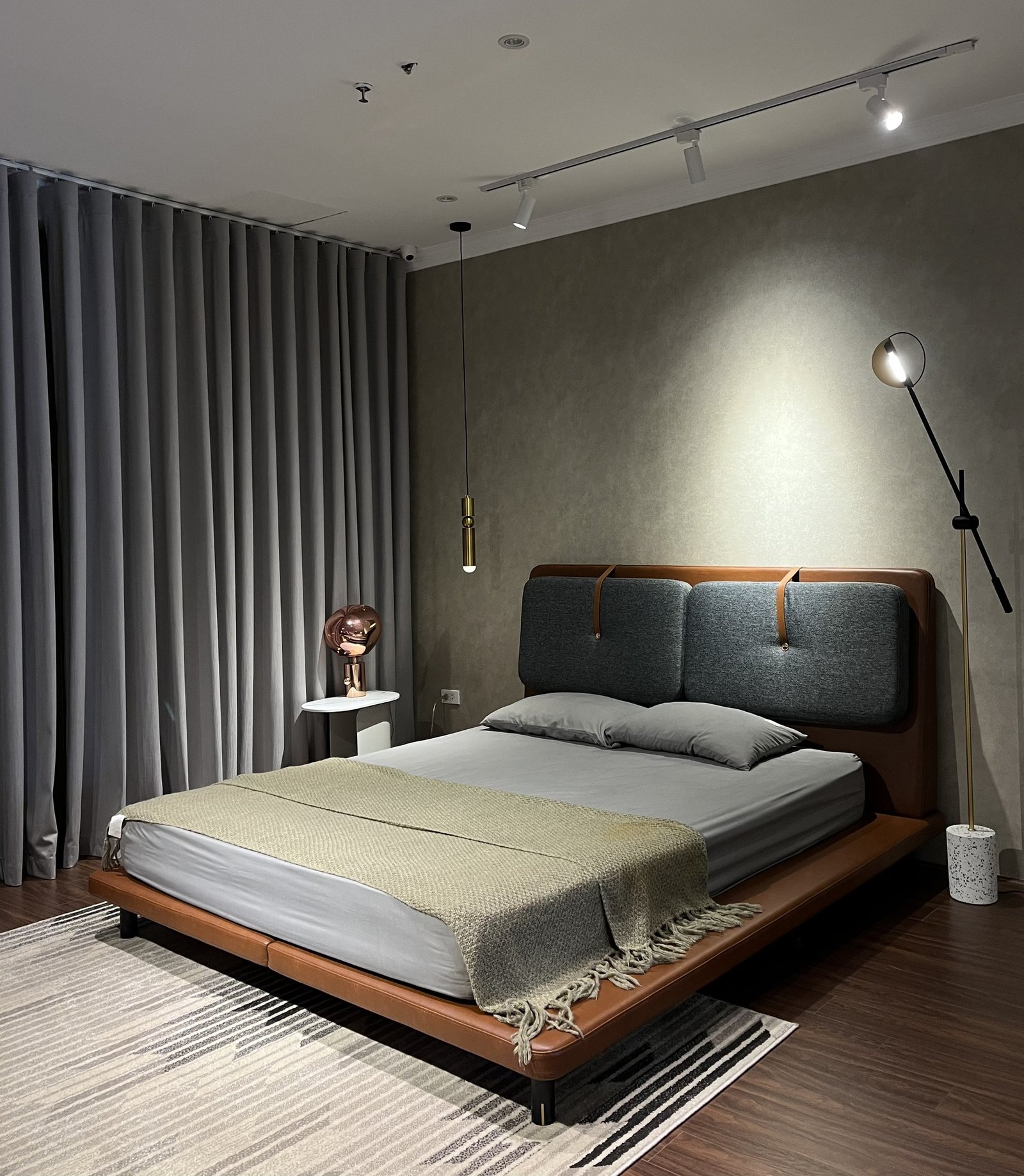 Hana Bed – Giường ngủ phong cách Bắc Âu, chất liệu nhập khẩu cao cấp