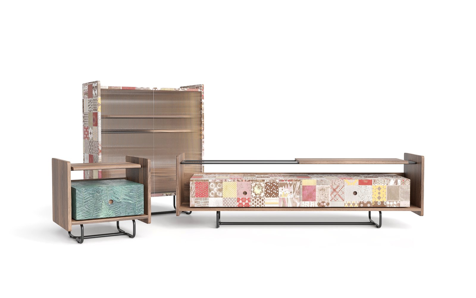 Hug Side Board – Tủ trang trí phong cách Bắc Âu, tiện dụng linh hoạt